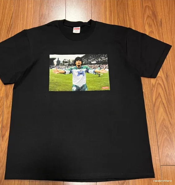 TEE round Maradora character jersey MARADONA tee WEEK1 neck T-shirt short SS24 sleeved 0709